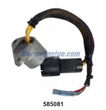 Evinrude Johnson OMC 0585081 - Rectifier Assembly, Complete - 6A