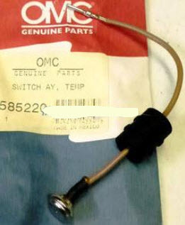 Evinrude Johnson OMC 0585220 - Temperature Switch Assembly