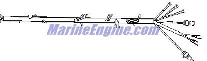 Evinrude Johnson OMC 0586022 - Motor Cable Assembly