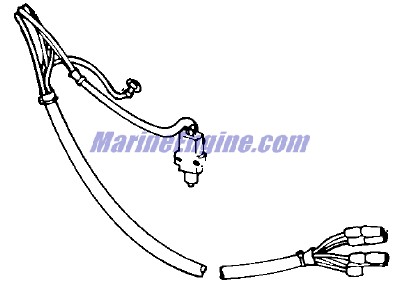Evinrude Johnson OMC 0586064 - Cable Assembly