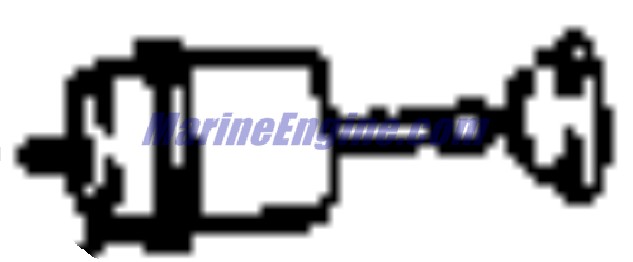 Evinrude Johnson OMC 0586148 - Temperature Switch Assembly