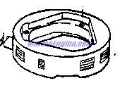 Evinrude Johnson OMC 0586367 - Stator Assembly, Complete