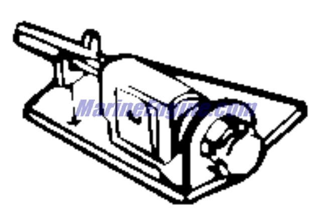 Evinrude Johnson OMC 0586402 - Stop/Cutoff Switch Assembly