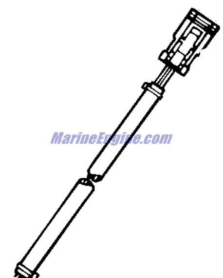 Evinrude Johnson OMC 0586403 - Adaptor, Cable Assembly