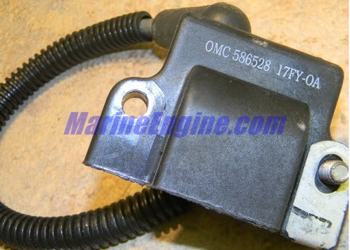 Evinrude Johnson OMC 0586528 - Ignition Coil Assembly