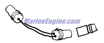Evinrude Johnson OMC 0586714 - Lead Assembly