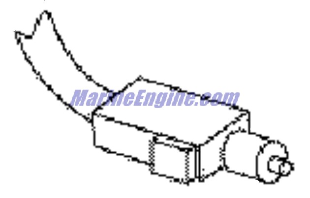 Evinrude Johnson OMC 0586786 - Limit Switch Assembly