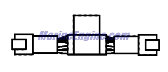 Evinrude Johnson OMC 0763472 - Terminal Harness
