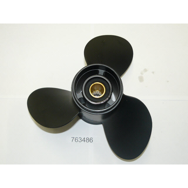 Evinrude Johnson OMC 0763486 - Prop, Aluminum 10 X 15