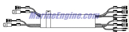Evinrude Johnson OMC 0763549 - Harness Kit 25 Ft