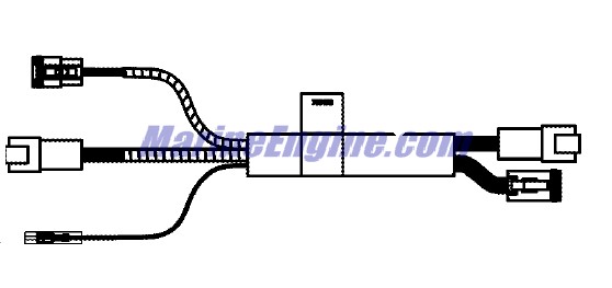 Evinrude Johnson OMC 0763553 - Extension Harness 10FT