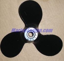 Evinrude Johnson OMC 0763586 - Prop, Aluminum 8.25X9