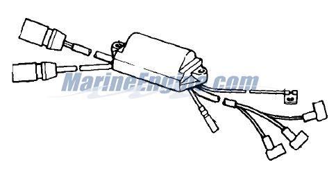Evinrude Johnson OMC 0763801 - Power Pack Assembly
