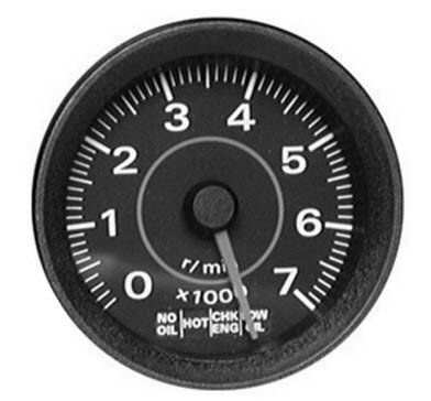 Evinrude Johnson OMC 0764018 - Tachometer, System Check Zephyr