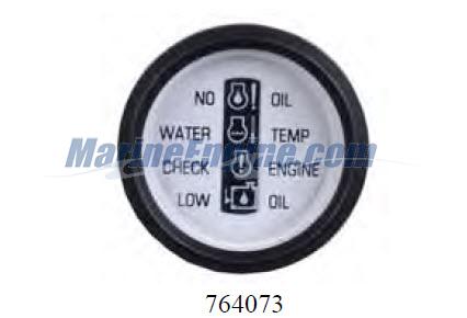 Johnson Evinrude OMC BRP 2/" system check gauge 0176326 176326