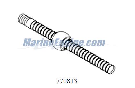 Evinrude Johnson OMC 0770813 - Tube w/ Ball #08504