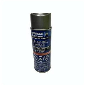 Evinrude Johnson OMC 0771240 - Spray Paint, Blue Silver, 1987-88