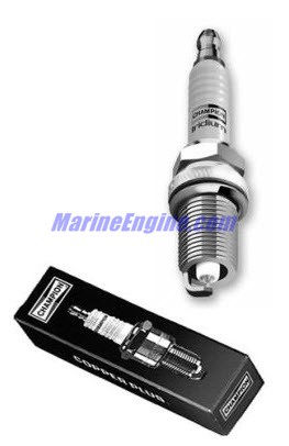 Evinrude Johnson OMC 0771773 - RV8C Spark Plug