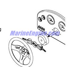 Evinrude Johnson OMC 0772023 - Pro Trim #09068