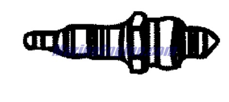Evinrude Johnson OMC 0772340 - Plg QL77JC4-SS