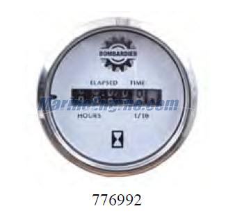 Evinrude Johnson OMC 0776992 - Hour Meter - Retro