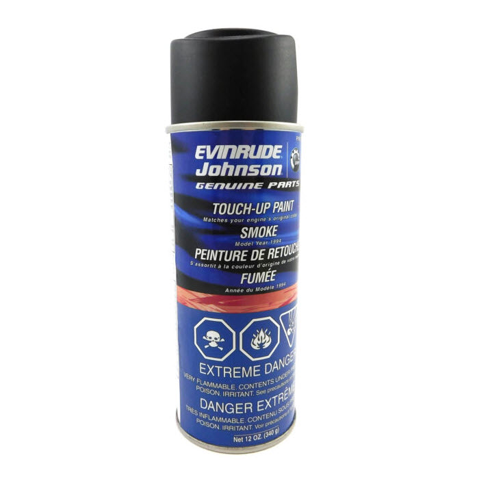 Evinrude Johnson OMC 0777177 - Spray Paint, Smoke/Graphite, 1998-05