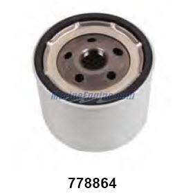 Evinrude Johnson OMC 0778864 - Oil Filter Assembly, Sd