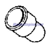 Evinrude Johnson OMC 0908491 - Exhaust Pipe