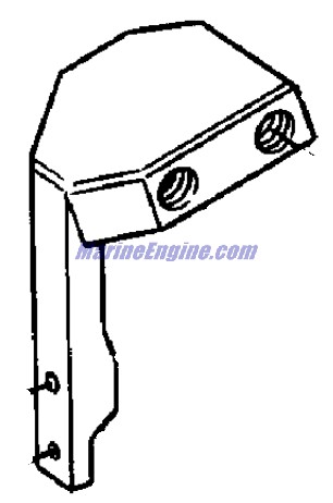Evinrude Johnson OMC 0909492 - Oil Filter Adaptor