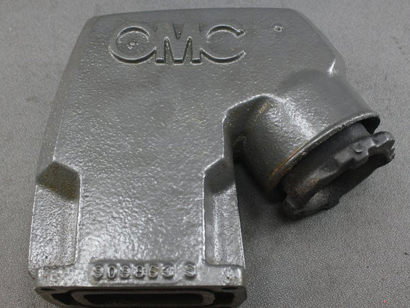 Evinrude Johnson OMC 0909863 - Elbow, High Rise Exhaust
