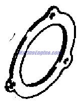 Evinrude Johnson OMC 0910134 - Plate To Body Gasket