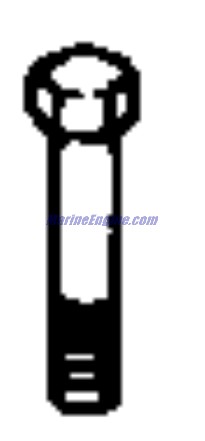 Evinrude Johnson OMC 0912078 - Bolt