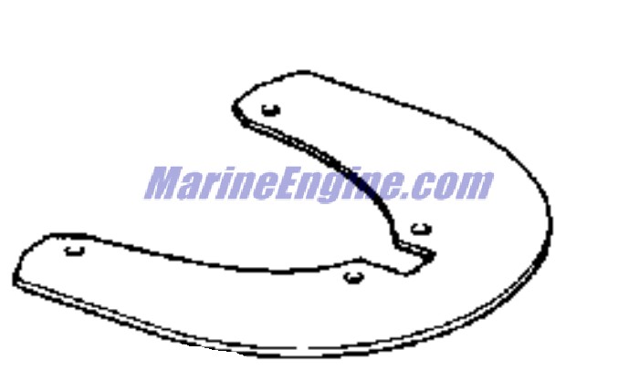 Evinrude Johnson OMC 0912619 - Plate - Spray