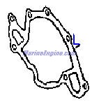 Evinrude Johnson OMC 0912769 - Gasket, Pump Mounting