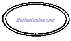Evinrude Johnson OMC 0913095 - Gasket; Distributor Cap
