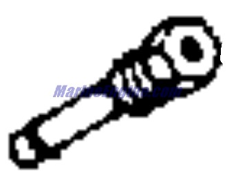Evinrude Johnson OMC 0913329 - Screw Plug