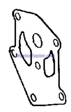 Evinrude Johnson OMC 0915069 - Impeller Housing Plate