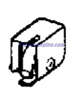 Evinrude Johnson OMC 0979664 - Thermostat & Cover