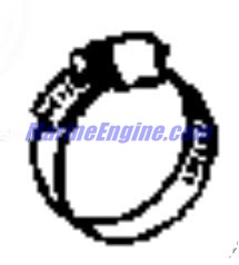 Evinrude Johnson OMC 0982115 - Hose Clamp