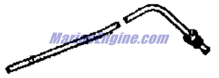 Evinrude Johnson OMC 0982373 - Hydraulic Line