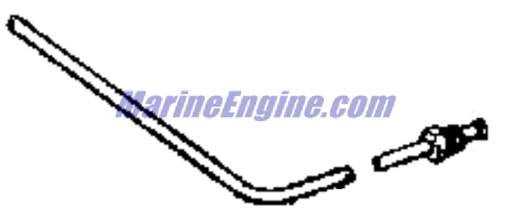 Evinrude Johnson OMC 0982376 - Hydraulic Line