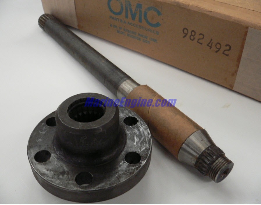Evinrude Johnson OMC 0982492 - Drive Shaft & Coupling