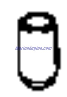 Evinrude Johnson OMC 0983786 - Valve Core & Seal, Power Trim and Tilt Group