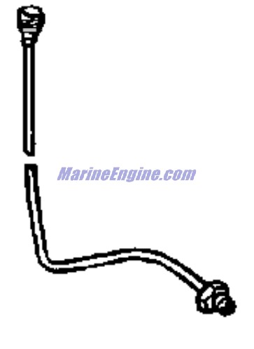 Evinrude Johnson OMC 0985598 - Tube Assembly