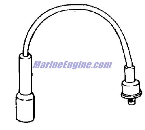 Evinrude Johnson OMC 0985663 - Lead, Spark Plug #2