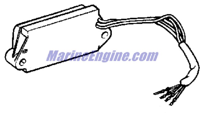 Evinrude Johnson OMC 0986837 - Shift Module