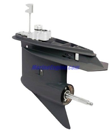 Evinrude Johnson OMC 0987800 - Gearcase, Complete lower