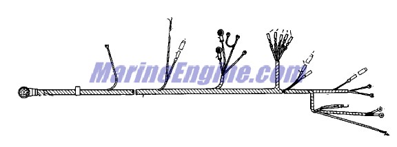 Evinrude Johnson OMC 0987870 - Engine Cable Assembly