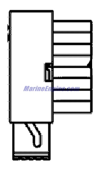Evinrude Johnson OMC 3011161 - Connector, 16 Posn Plug