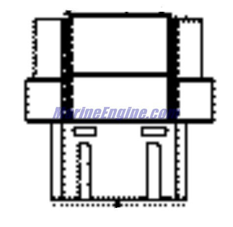 Evinrude Johnson OMC 3011169 - Connector, 26 Posn Plug